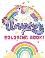 Unicorn Coloring Book: Big Unicorns Coloring Books for Kids - Coloring Book For Kids Ages 4-8: Rainbow, Mermaid Coloring Books For Kids Girls - Kids Coloring Book Gift