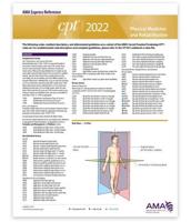 CPT Express Reference Coding Card 2022: Physical Medicine & Rehabilitation