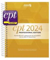 CPT Professional 2024 and CPT QuickRef APP Bundle