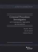 Criminal Procedure: Investigative