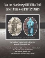 How the Continuing Church of God Differs from the Protestants