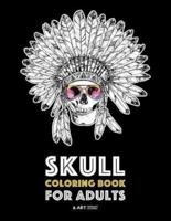 Skull Coloring Book for Adults