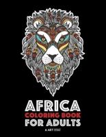 Africa Coloring Book For Adults