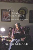 A Letter for My Grandchildren