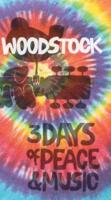 Woodstock Lined Journal Tie-Dye Logo