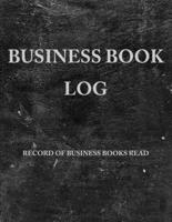 Business Book Log