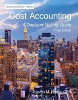 Cost Accounting: Third Edition