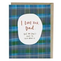 Em & Friends I Love You, Dad Father's Day Card