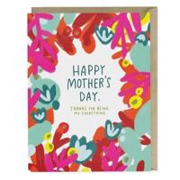 Em & Friends Mother's Day Red Floral Card