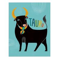 Lisa Congdon for Em & Friends Taurus Card