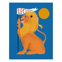 Lisa Congdon for Em & Friends Leo Card