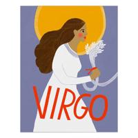 Lisa Congdon for Em & Friends Virgo Card