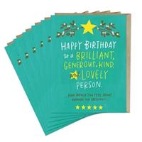 6-Pack Em & Friends Birthday President Birthday Card