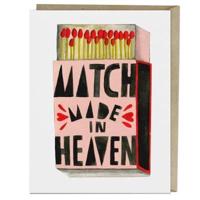 6-Pack Lisa Congdon for Em & Friends Women Match Made in Heaven Card