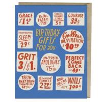 6-Pack Lisa Congdon for Em & Friends Women Store Signs Card
