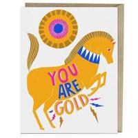 6-Pack Lisa Congdon for Em & Friends Women You Are Gold Card