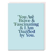 6-Pack Elizabeth Gilbert Brave & Fascinating Card