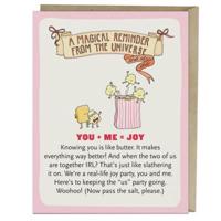 6-Pack Em & Friends You Me Joy Affirmators! Greeting Cards