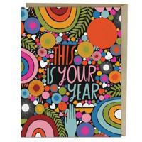 6-Pack Em & Friends This Is Your Year Birthday Greeting Cards