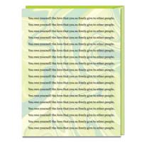 6-Pack Alex Elle for Em & Friends You Owe Yourself Love Card