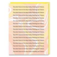 6-Pack Alex Elle for Em & Friends You Don't Have to Be Okay Card