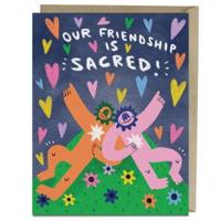 6 Pack Barry Lee for Em & Friends Friendship Is Sacred Friendship Card