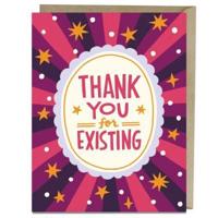 6-Pack Em & Friends Thank You for Existing Thank You Cards