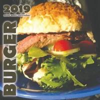 Burger 2019 Mini Wall Calendar
