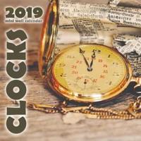 Clocks 2019 Mini Wall Calendar