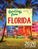 Greetings from Florida 2020 Wall Calendar