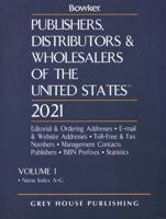 Publishers, Distributors & Wholesalers in the US - 4 Volume Set, 2021