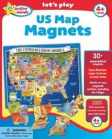 Active Minds Us Map Magnets