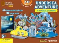 National Geographic Kids Undersea Adventure 3-D Puzzle and Book
