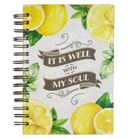 Journal Wirebound Lemon Well W