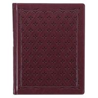 KJV Holy Bible, Large Print Note-Taking Bible, Faux Leather Hardcover - King James Version, Burgundy