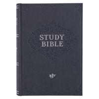 KJV Study Bible, Standard Print Hardcover, King James Version Holy Bible, Black