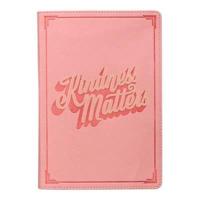 With Love Classic Journal Kindness Matters Inspirational Notebook W/Ribbon Marker, Faux Leather Flexcover, 336 Lined Pages [Leather Bound] With Love