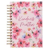 Large Hardcover Journal Kindness Matters Inspirational Wire Bound Notebook W/192 Lined Pages [Hardcover] With Love