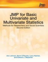 JMP for Basic Univariate and Multivariate Statistics: Methods for Researchers and Social Scientists, Second Edition (Hardcover edition)