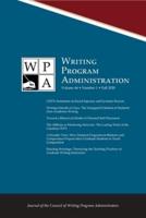 WPA: Writing Program Administration 44.1 (Fall 2020)