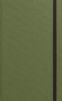 Shinola Journal, HardLinen, Ruled, Olive (5.25X8.25)