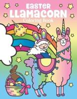 Easter Llamacorn Coloring Book