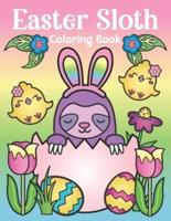 Easter Sloth Coloring Book