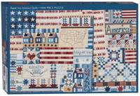 Thank You America Quilt Jigsaw Puzzle for Adults by Masako Wakayama