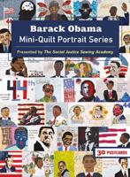 Barack Obama Mini-Quilt Portrait Series