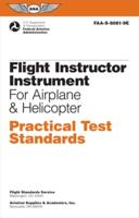 Flight Instructor Instrument Practical Test Standards for Airplane & Helicopter (2024)
