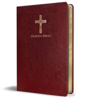 Biblia Católica En Español. Símil Piel Vinotinto, Tamaño Compacto / Catholic Bible. Spanish-Language, Leathersoft, Wine, Compact