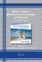 Modern Trends in Manufacturing Technologies and Equipment: ICMTMTE 2021