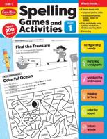 Spelling Games and Activities, Grade 1 Teacher Resource