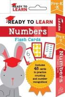Ready to Learn: Pre-K-K Numbers Flash Cards